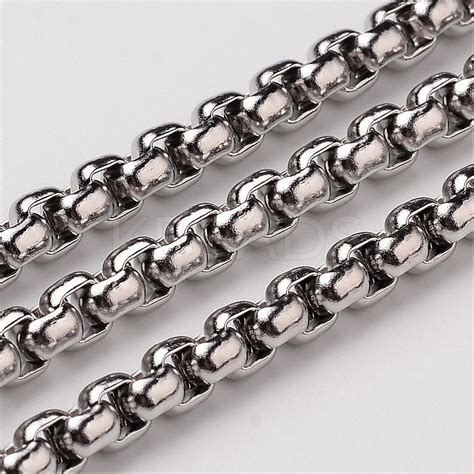 stainless steel chain box loose knit by the foot|Stainless Steel Bulk Chain By Foot Wholesale .